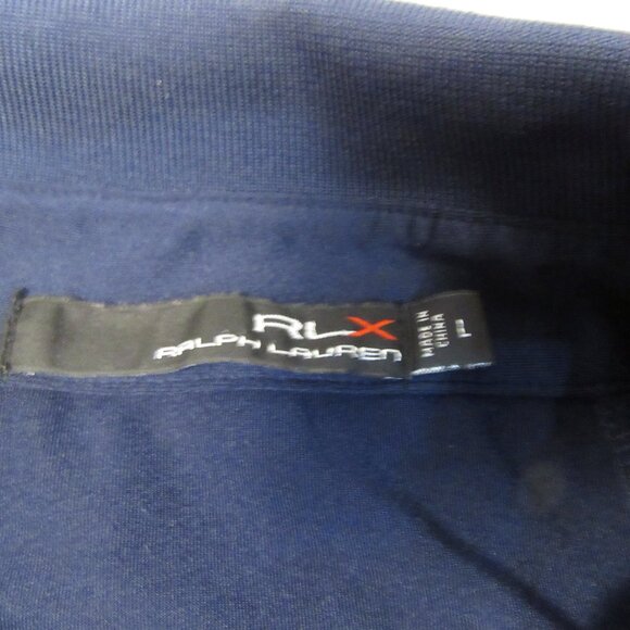 Ralph Lauren RLX Men’s Polo Shirt – Large – Blue Dick’s Collegiate Challenge Cup - Picture 5 of 9